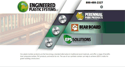 Desktop Screenshot of epsplasticlumber.com